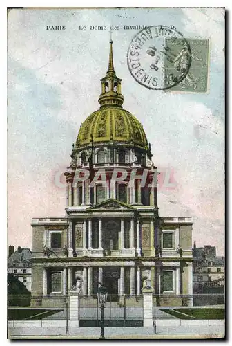 Cartes postales Paris Le Dome des Invalides