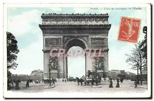 Ansichtskarte AK Paris L'Arc de Triomphe de l'Ecole