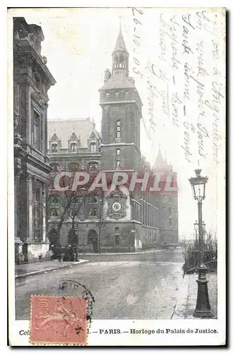 Ansichtskarte AK Paris Horloge du Palais de Justice