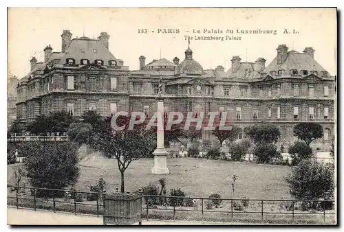 Cartes postales Paris Le Palais du Luxembourg