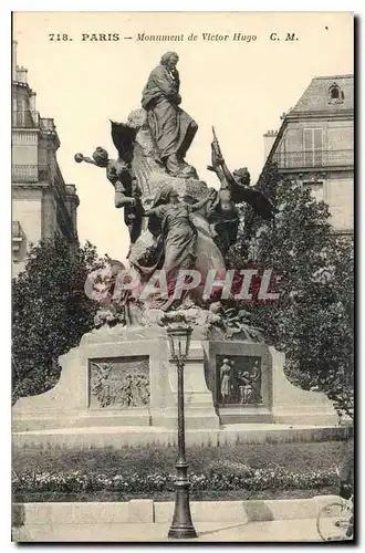 Ansichtskarte AK Paris Monument de Victor Hugo