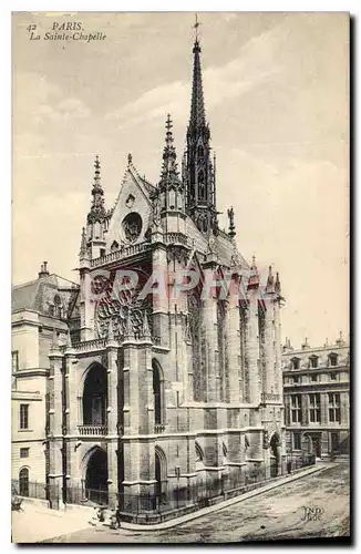 Cartes postales Paris La Sainte Chapelle