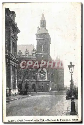 Ansichtskarte AK Paris Petit Journal Horloge du Palais de Justice