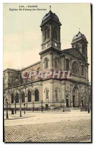 Cartes postales Paris Eglise St Francois Xavier