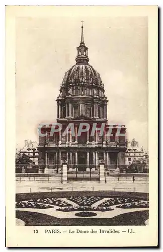 Cartes postales Paris Le Dome des Invalides