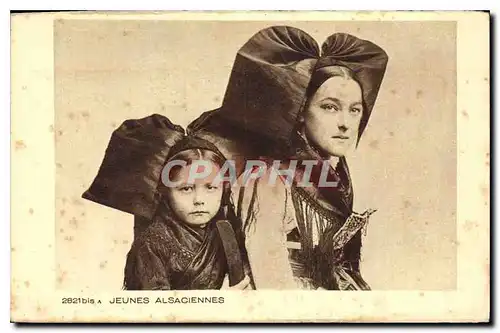 Ansichtskarte AK Jeunes Alsaciennes