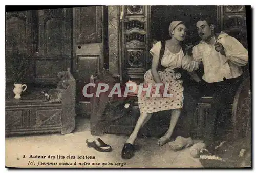 Cartes postales Auteur des Lits Clos bretons