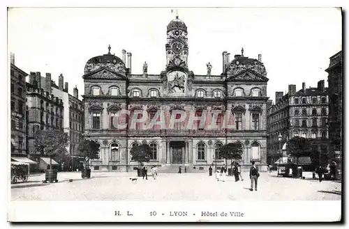 Cartes postales Lyon Hotel de Ville