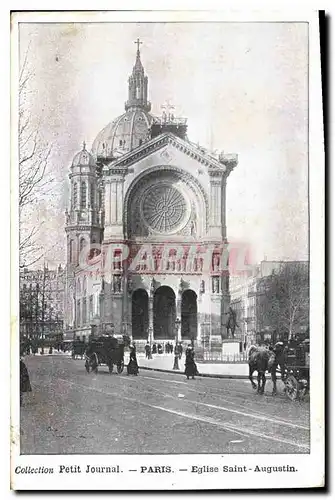 Cartes postales Paris Petit Journal Eglise Saint Augustin