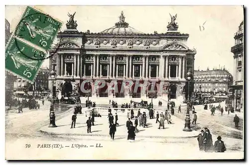 Cartes postales Paris (IXe) L'Opera