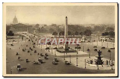 Ansichtskarte AK Paris En Flanant La Place de la Concorde