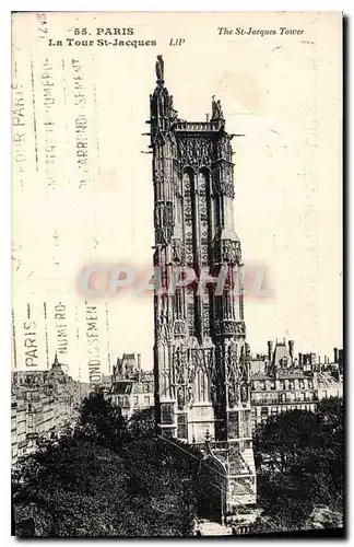 Cartes postales Paris Le Tour St Jacques