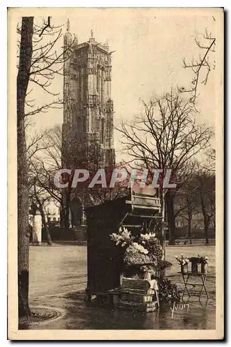 Ansichtskarte AK Paris en flanant La tour St Jacques