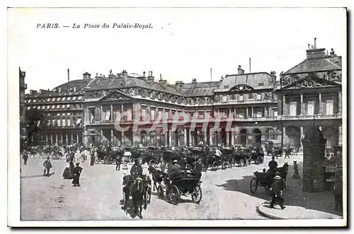 Ansichtskarte AK Paris La Place du Palais Royal