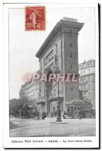 Ansichtskarte AK Paris Petit Journal La Porte Saint Denis