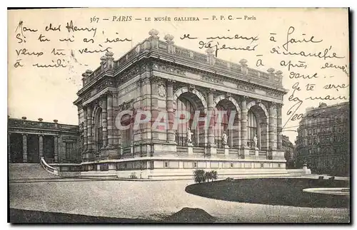 Cartes postales Paris Le Musee Galliera