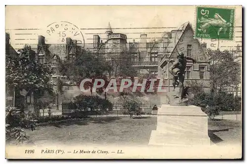 Cartes postales Paris (Ve) Le Musee de Cluny