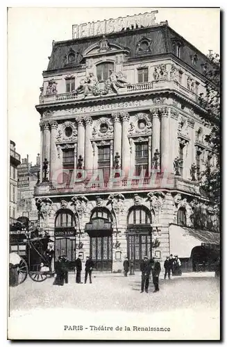 Cartes postales Paris Theatre de la Renaissance