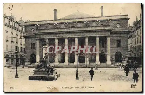 Ansichtskarte AK Paris Theatre National de l'Odeon