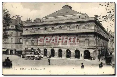 Cartes postales Paris L'Odeon