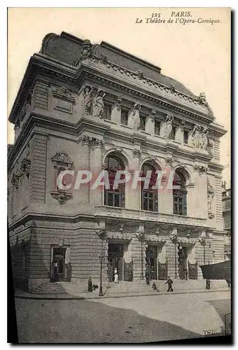 Ansichtskarte AK Paris Le Theatre de l'Opera Comique