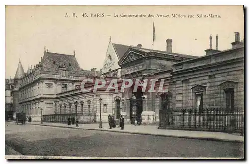 Ansichtskarte AK Paris Le Conservatoire des Arts et Metiers rue Saint Martin