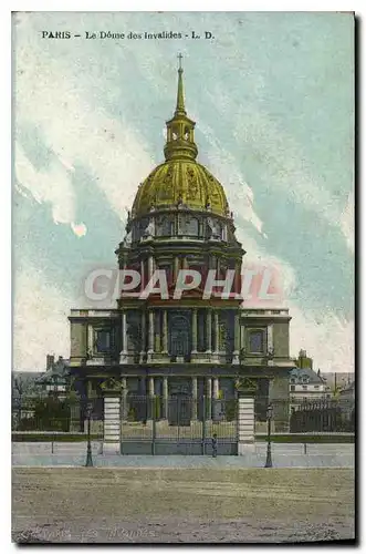 Ansichtskarte AK Paris Le Dome des Invalides