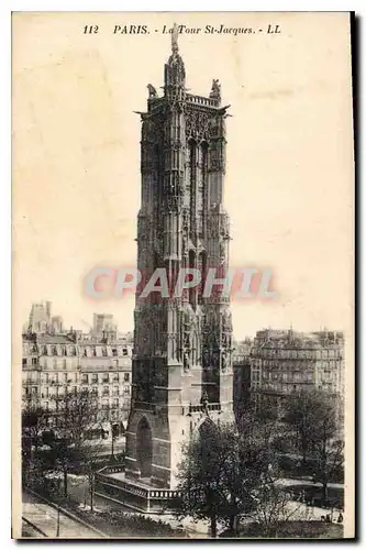 Cartes postales Paris La Tour St Jacques