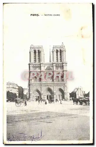 Cartes postales Paris Notre Dame