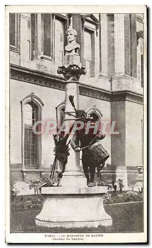 Ansichtskarte AK Paris Le Monument de Raffet (Jardin du Louvre)