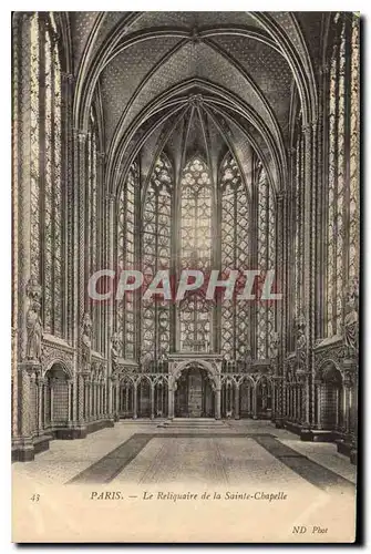 Ansichtskarte AK Paris La Reliquaire de la Sainte Chapelle