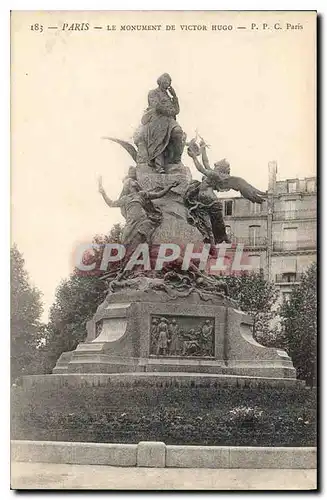 Ansichtskarte AK Paris Le Monument De Victor Hugo