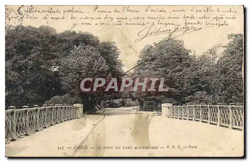 Cartes postales Paris Le Font Du Parc Montsouris