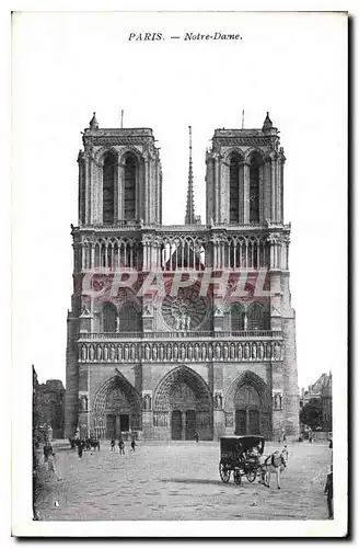 Cartes postales Paris Notre Dame