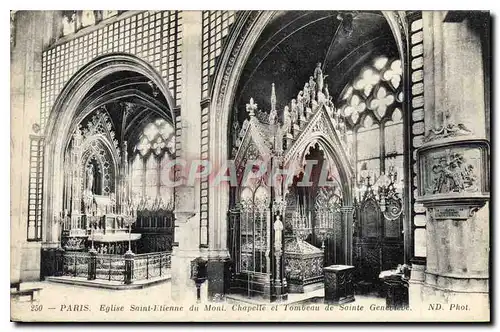 Cartes postales Paris Eglise Saint Etienne du Mont