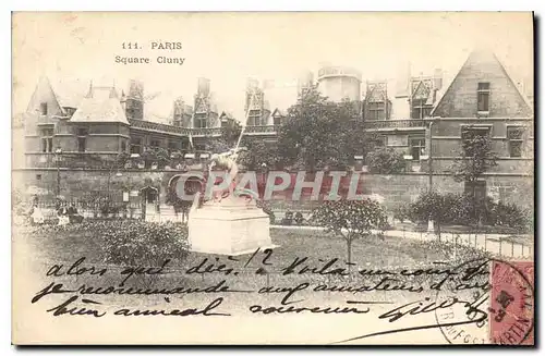 Cartes postales Paris Square Cluny