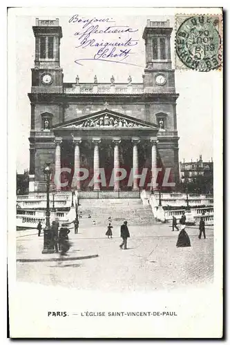 Cartes postales Paris L'Eglise Saint Vincent de Paul