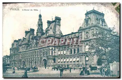 Cartes postales Paris L'Hotel de Ville