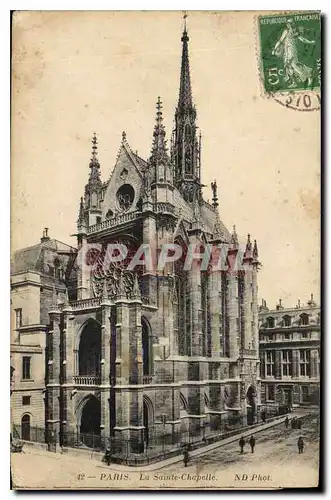 Cartes postales Paris La Sainte Chapelle