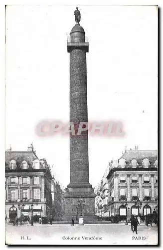 Cartes postales Paris Colonne Vendome