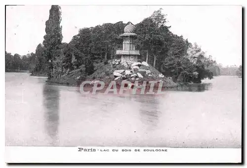 Cartes postales Paris La du Bois de Boulogne