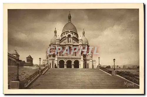 Cartes postales Paris La Basilique du Sacre Coeur a Montmartre