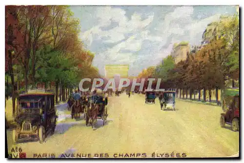 Cartes postales Paris Avenue des Champs Elysees