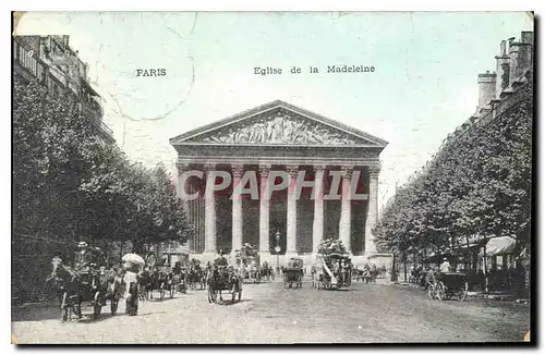 Cartes postales Paris Eglise de la Madeleine