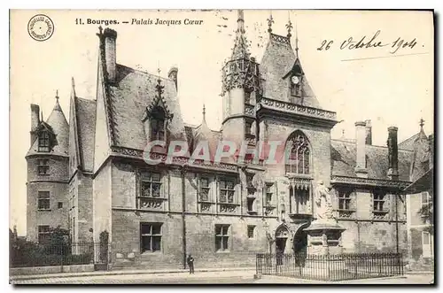 Cartes postales Bourges Palais Jacques Coeur