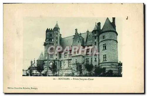 Cartes postales Bourges Palais Jacques Coeur