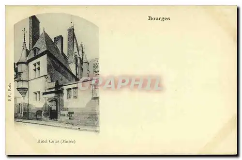 Ansichtskarte AK Bourges Hotel Cujas (Musee)