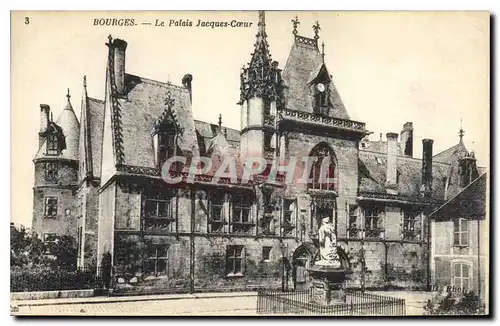 Cartes postales Bourges Palais Jacques Coeur