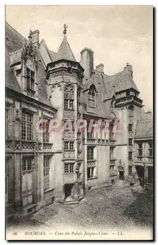 Cartes postales Bourges Coeur du Palais Jacques Coeur