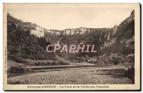 Ansichtskarte AK Environs d'Arbois Le Fond de la Vallee des Planches